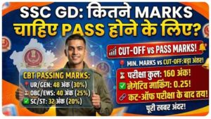Ssc gd me kitne marks chahiye pass hone ke liye