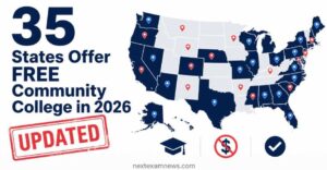 Free Community College 2026 — 35 States Full List & How to Apply