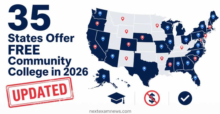 Free Community College 2026 — 35 States Full List & How to Apply
