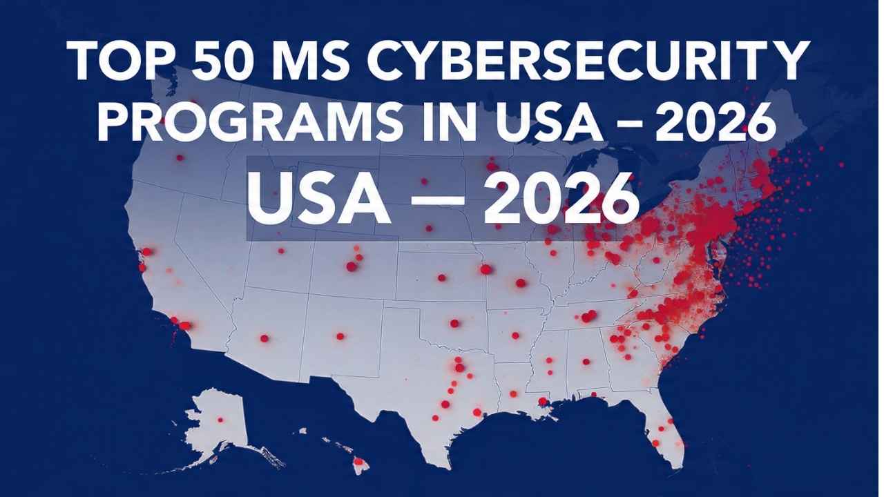 Top 50 Universities in USA for MS in Cybersecurity (2026) — Rankings, Tuition & Salary Data