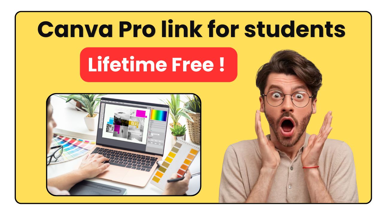 Canva Pro free link for USA students