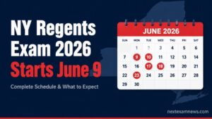 New York Regents Exam June 2026