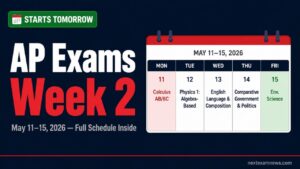 AP Exam Week 2 May 2026