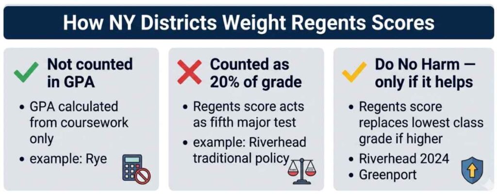 Do Regents Scores Count Toward GPA? New York District Rules in 2026