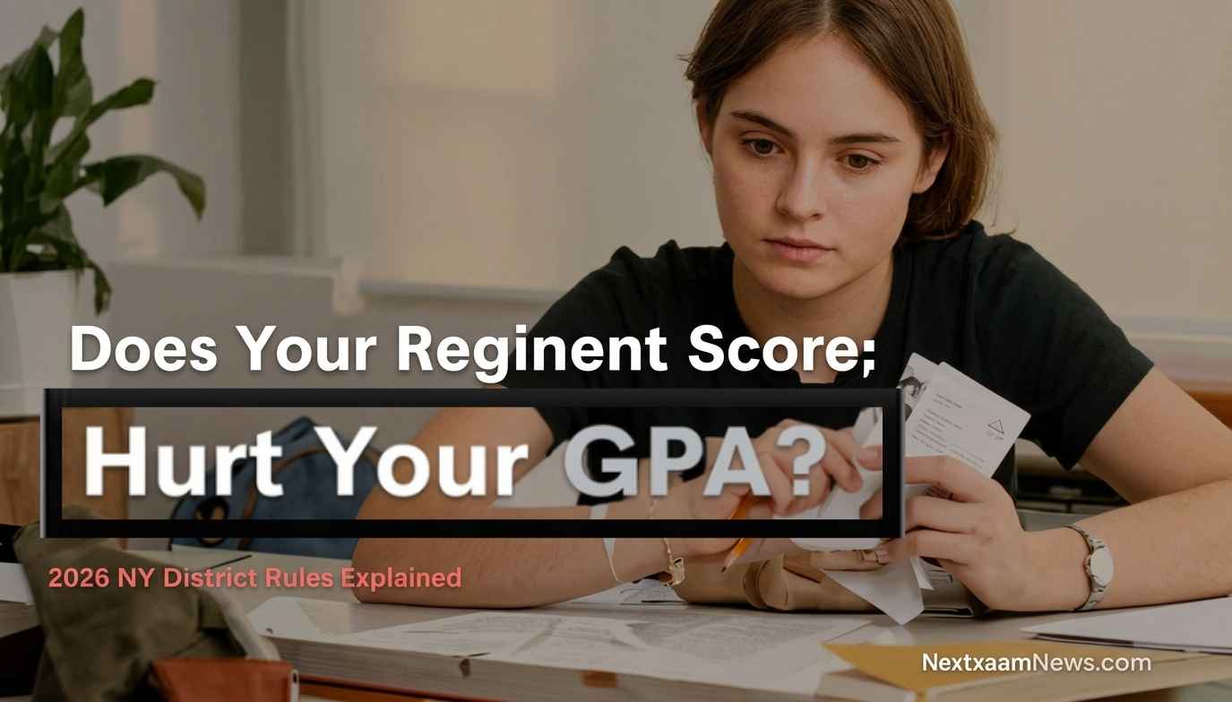 do Regents scores count toward GPA