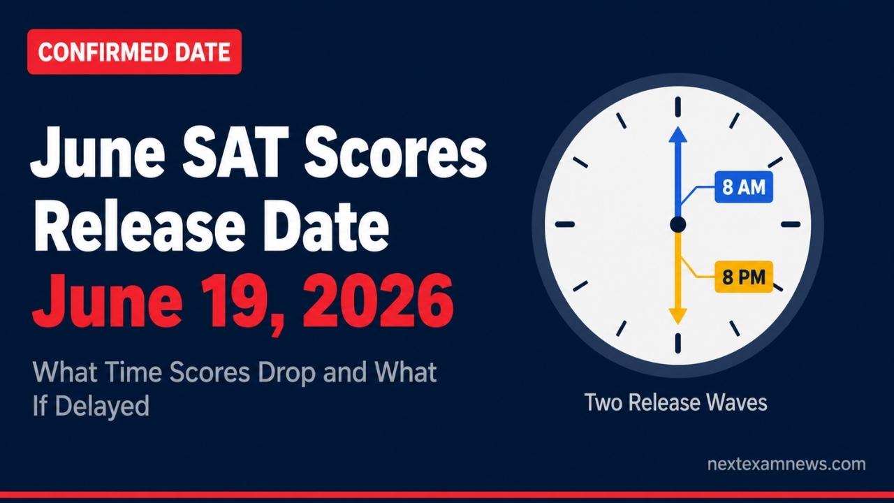 June SAT scores 2026 release date