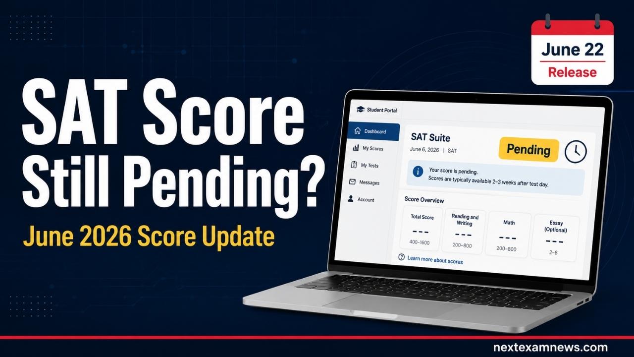 SAT Score Still Pending June 2026
