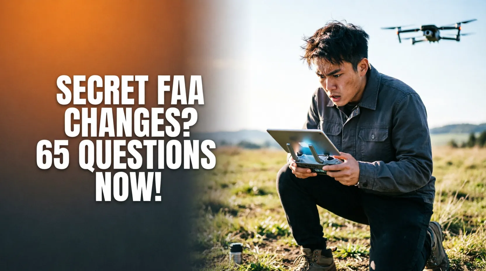 FAA Part 107 Drone Exam Changes 2026