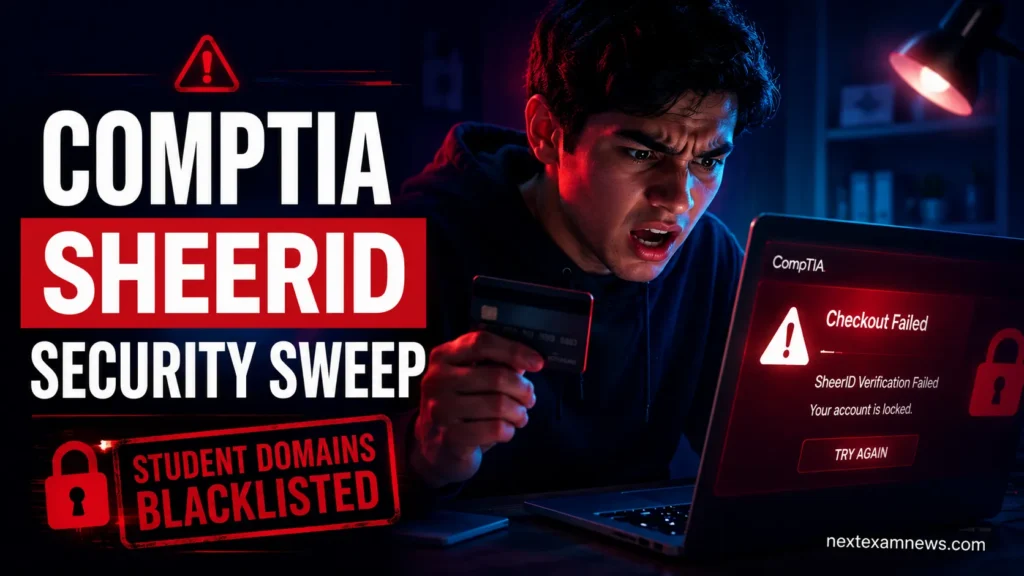 CompTIA SheerID discount verification