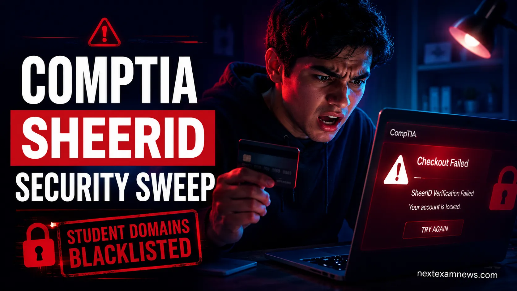 CompTIA SheerID discount verification