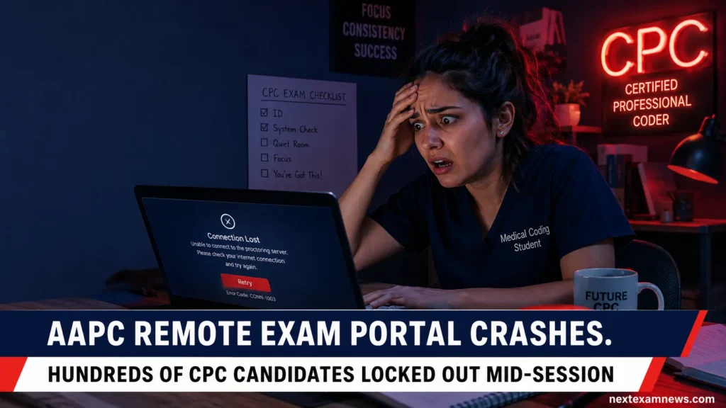 AAPC portal freeze
