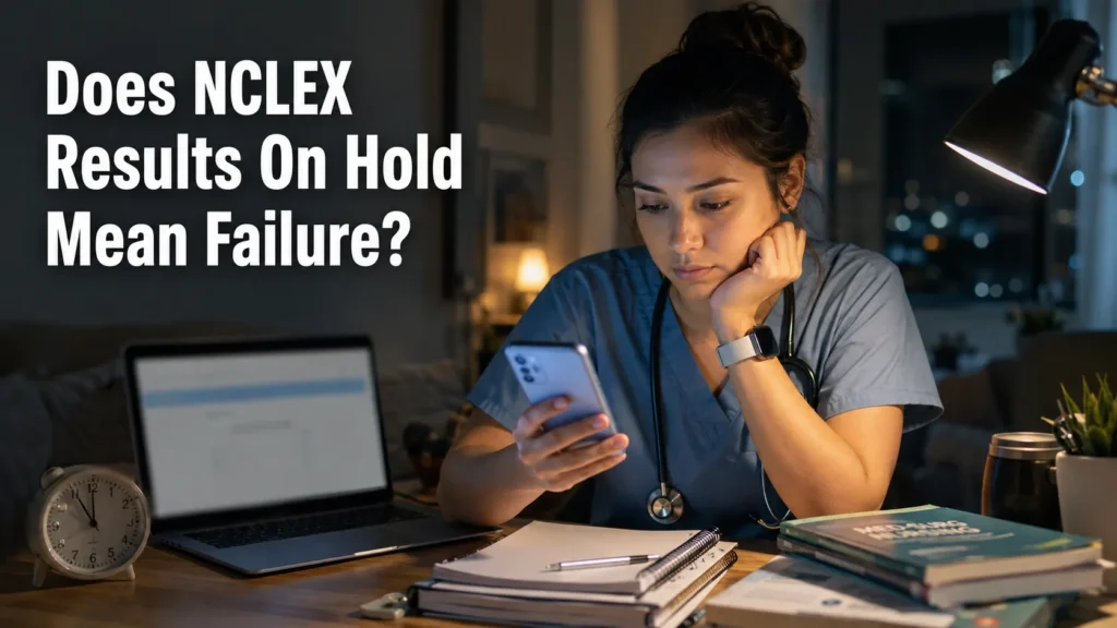 Pearson VUE trick candidate has a result on hold meaning