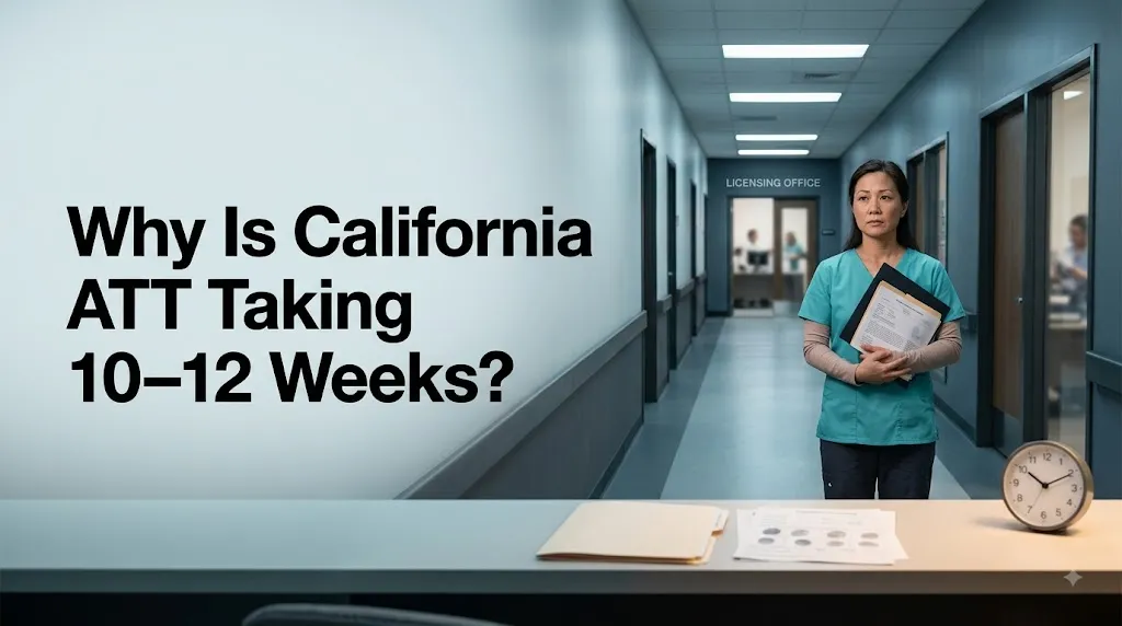 California Board of Nursing ATT Letter Delays After Graduation 2026