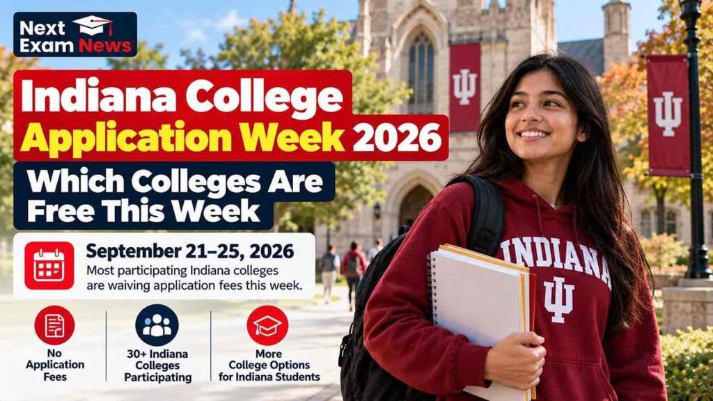 Indiana College Application Week 2026