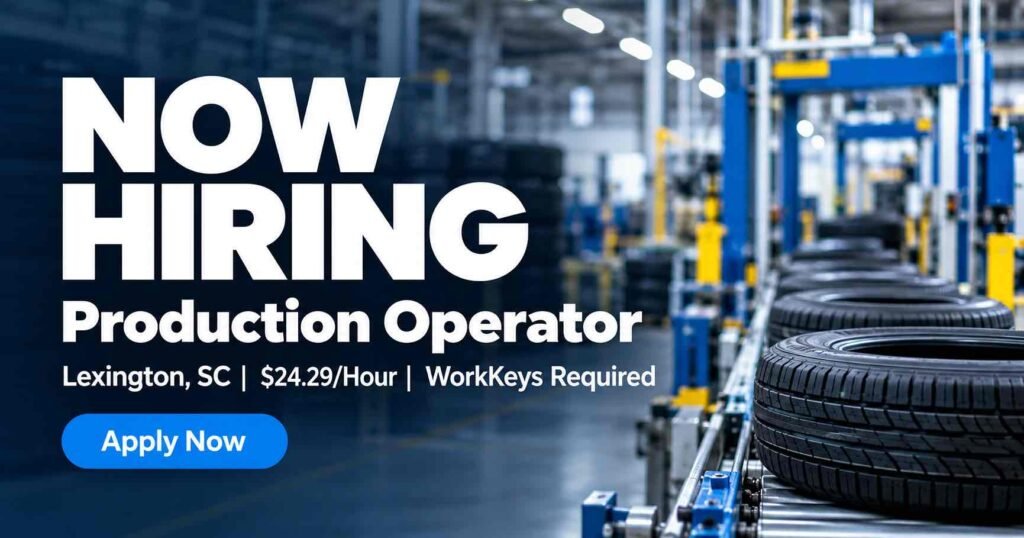 Michelin production operator jobs